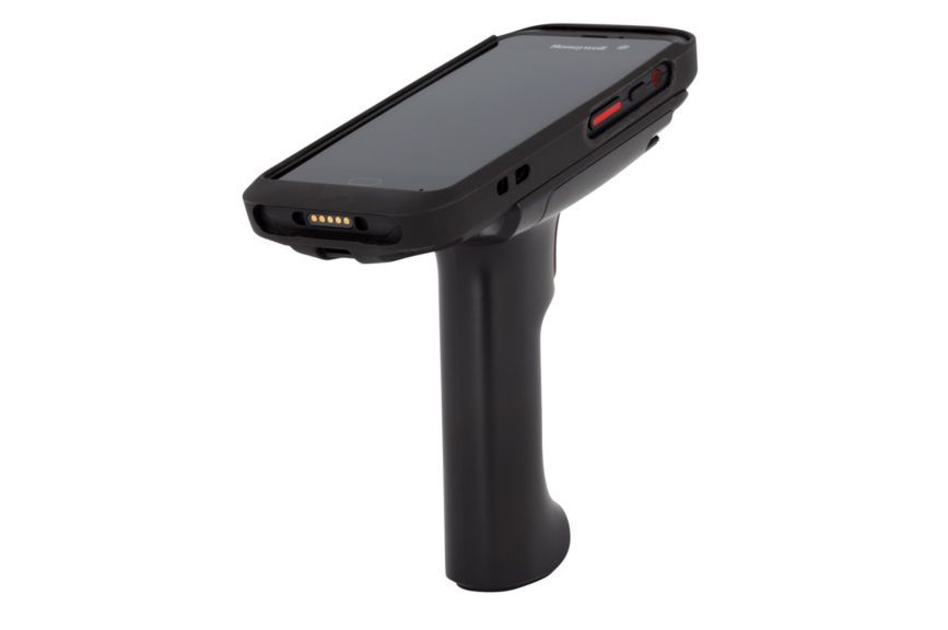 Urządzenie przenośne z uchwytem pistoletowym