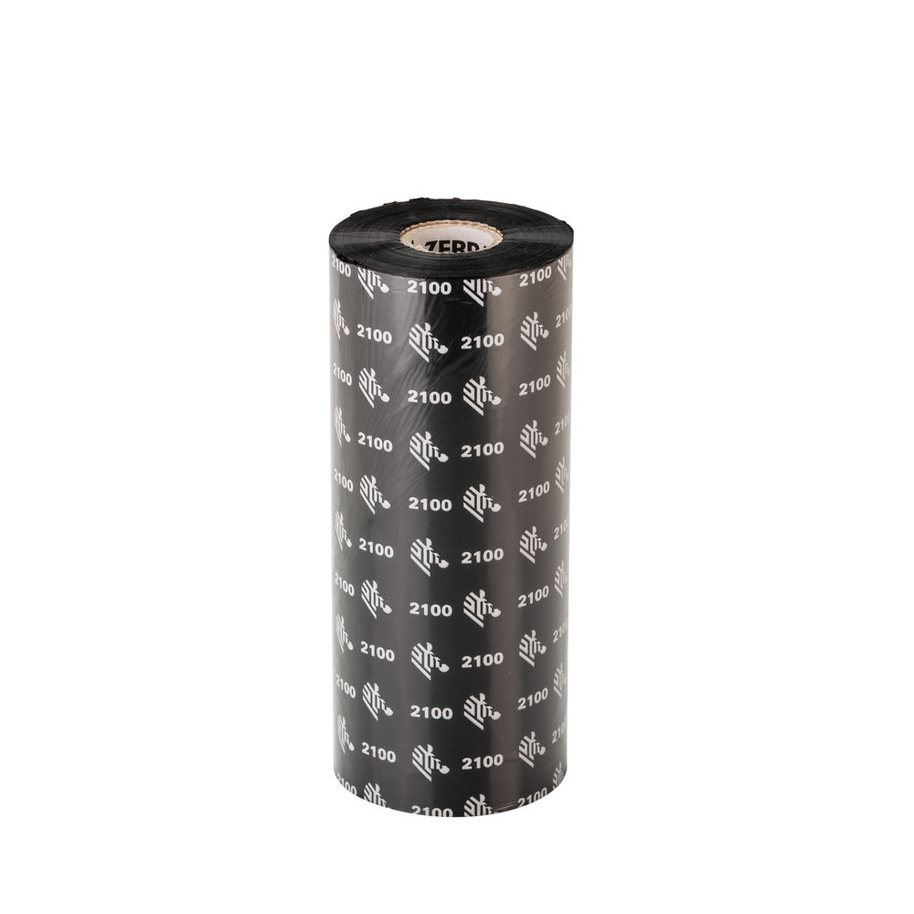 Taśma termiczna Zebra 2100 Wax, 02100BK15660