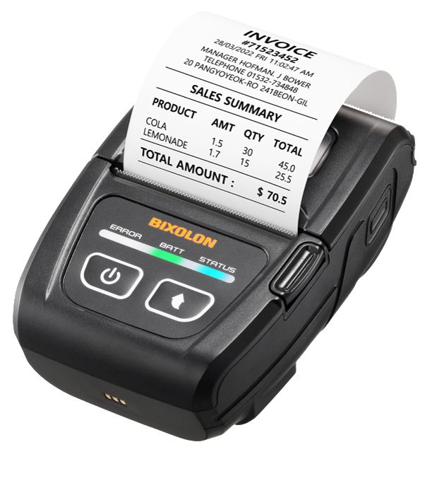 Drukarka mobilna Bixolon SPP-C200 SPP-C200IK/BEG