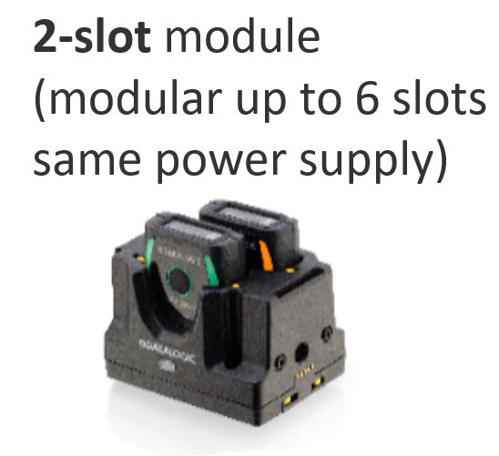 Moduł stacji ładującej Datalogic MC-HS7600, 2 sloty