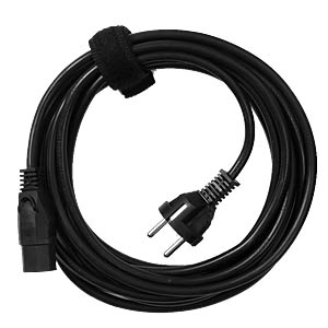Kabel elektryczny Zebra 46629, czarny, 230 V